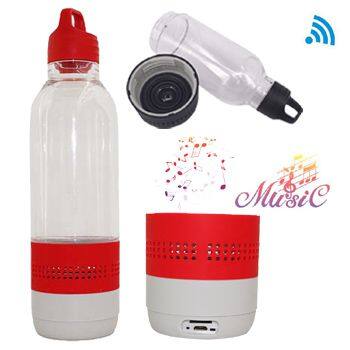 outdoor bicycle waterproof water bottle wireless speaker