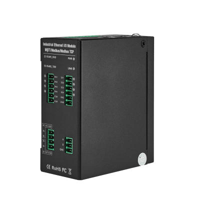 8RTD Input Dual-Ethernet Industrial I/O Module for PT100/PT1000 Sensors photo-2