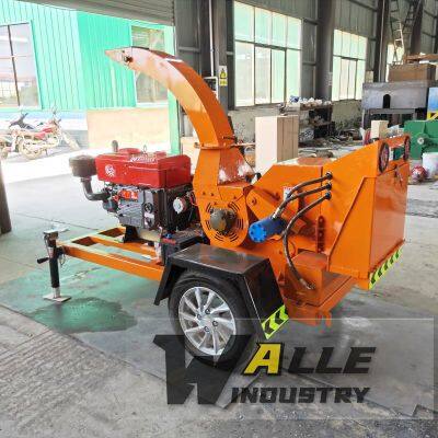 Full Automatic Wood Powder Tree Branches Crusher Wood Pallet Crusher for Sale