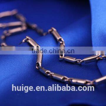 2015 China Supplier Jewellery Fashion Ornate Jewelry Chain Decorative Chain & Coffee Gold Plated Link Chain photo-5