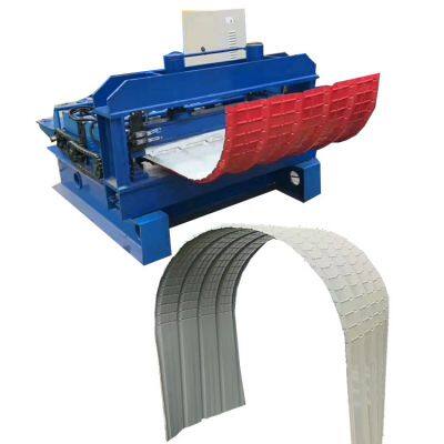 Color steel tile bending machine, arched shed panel arching machine, arc-shaped bending machine equipment