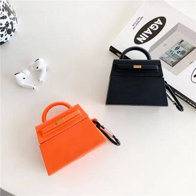 Popular Designer Luxury 3D Handbag Cute Cartoon Silicone Earphone Protect Cover Case for Airpods 1 2 for Airpod Pro 3 photo-6