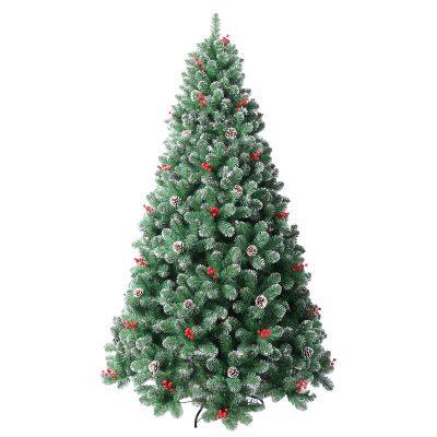 BSCI Certified Artificial Christmas Tree Green, Snow Tree With Different Height, Shapes, Decorations photo-3