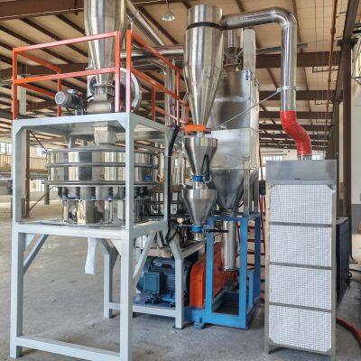 Liquid Nitrogen Plastic Cryogenic Grinding Machine, Originating From a Factory, Along With Other Manufacturers of Industrial Machinery and Equipment.