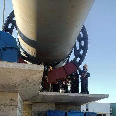 iron ore reduction small sponge iron production line equipment rotary kiln Iron ore reduction sponge iron rotary kiln