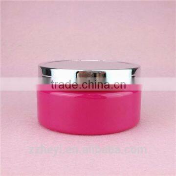 200ml empty clear plastic cream jar for sale