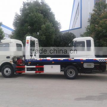 2015 Euro IV Factory Price Dongfeng 4 ton tow truck,4x2 tow truck wrecker