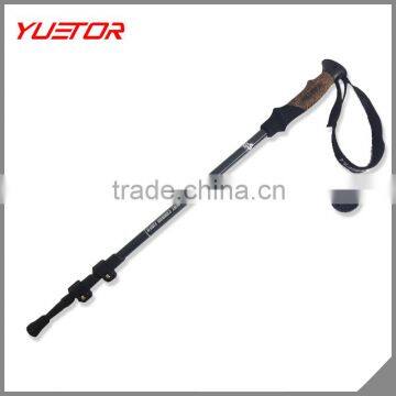 3 sections retractable external quick lock carbon fiber trekking pole hiking stick                        
                                                                                Supplier's Choice