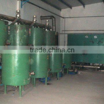 Wax recycle machine for wax treatment dewater/wax still