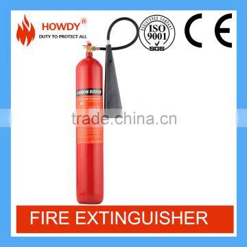 High quality carbon dioxide CO2 fire extinguisher for BC type fire