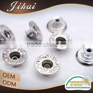 Quality Decorative Gold Metal Rivet Brand Logo Jeans Button photo-5