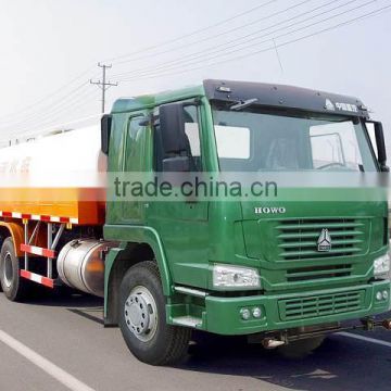 SINOTRUK HOWO 25 cubic meters stainless steel tanker truck for sale