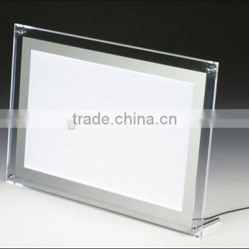 Celling Hanging LED Illuminated Crystal Double Sided LED Light Box photo-3