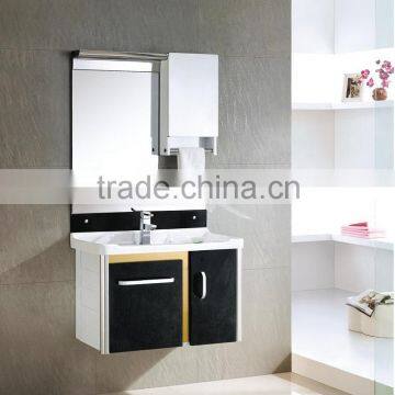 Single Basin Modern Wall Mount Country Style New Mdf Bathroom Cabinet