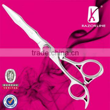 Professional Hair Scissor factory RZORLINE HSK79L HITACHI Steel left handed Hair shears