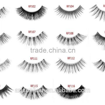 Beautiful design best eyelash, human hair eyelash extensions