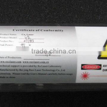 RECI Laser Tube for Cutting/Engraving Machines