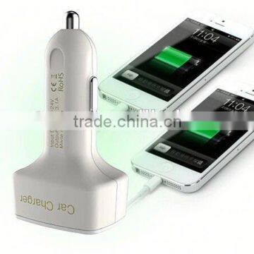 New Design Mini Dual Car Charger Large Current 3100mA With Temperature and Amper And Voltage Display photo-6