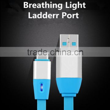 Breathing Light LED USB-C 2.0 Cable Without Twine