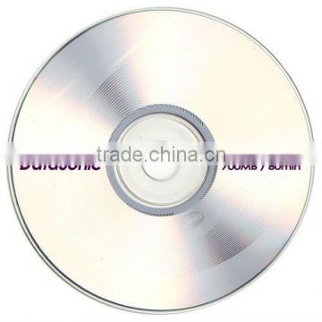 Grade A CD-R 52X 700MB 80MIN BULK CDR Blank