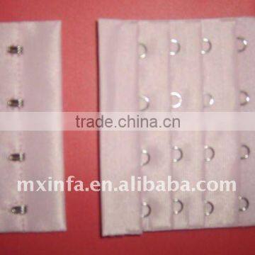 Nylon & polyester bra hook&eye