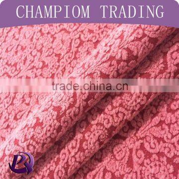 Shaoxing Supplier Latest New Style T/R Knit Fabric for Cloths/dress/pants