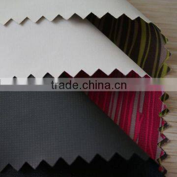 waterproof breathable pu coated printed nylon taslon fabric