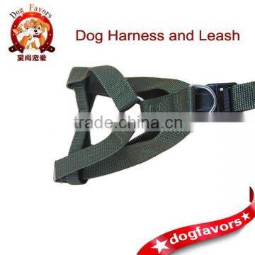 Army green chest rope pet dog harness leash pet rope belt suits wholesale military chest strap