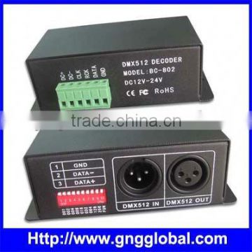 led decoder /led digital dmx decoder