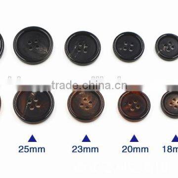 Sedex Audited Factory 2 Pillar ox Horn Button, Real Horn Button photo-5