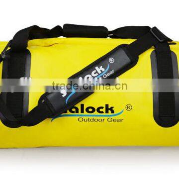 Sealock PVC 60L yellow waterproof motorcycle duffel bag