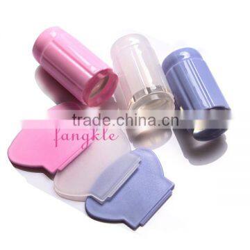 2016 New clear jelly nail stamper kit