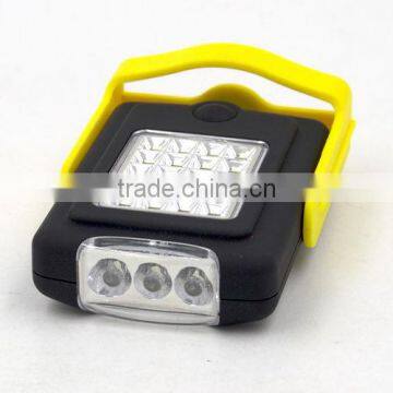 Powerful Rotating Magnetic 3LED + 3W COB Work Light With Hook photo-2