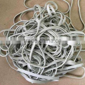 Ex-Factory White Rubber Bands OEM