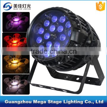 18x10w outdoor led zoom par