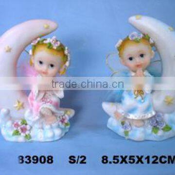 polyresin praying child