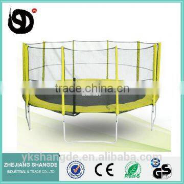 15ft Big Heavy Duty Amusement Trampolines With High Quality With Round Fitness Mats and Child Safety Net photo-5