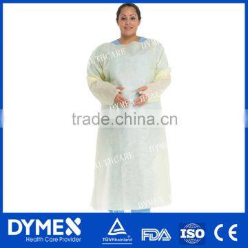 Disposable CPE Surgical Isolation Gown(elasticated Cuff/knitted Cuff/thumb Loop) photo-2