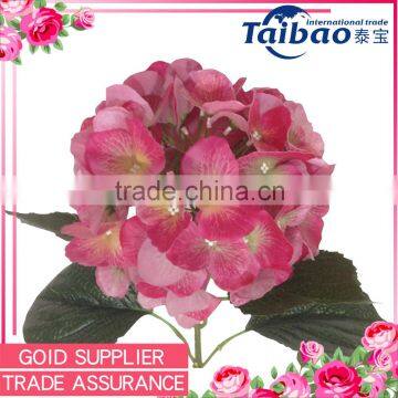 Tianjin factory to Yiwu and export latex real touch hydrangea flowers wholesale