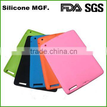 Shinerin Duty Dual Protective Silicone Case Cover with Kickstand for Ipad 2, Ipad 3