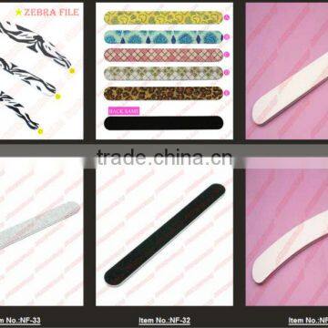 professional nail salon file/17.8*2*0.4cm disposable nail file