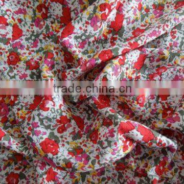 luxury spun rayon printed fabric