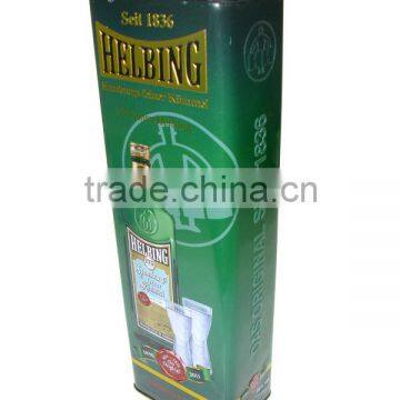 wine packaging tin box