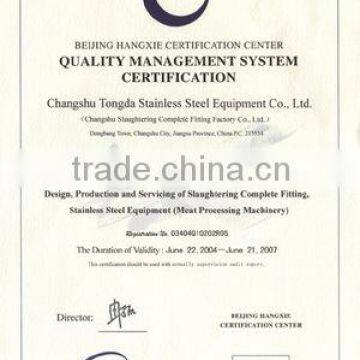 Quality Management System Certification