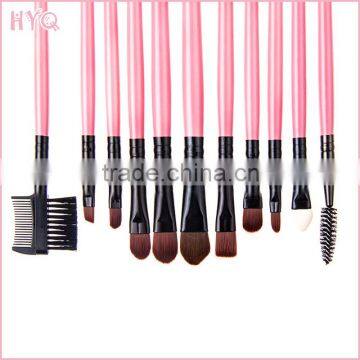 15pcs make up brush with snakskin bag Makeup Tool Cosmetic Make up kit