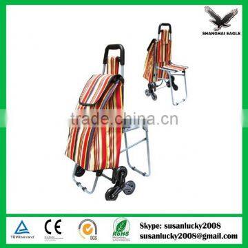 Six wheels shopping cart with best quality (directly from factory)