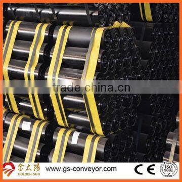 D133mm conveyor idler, rubber coated conveyor roller, conveyor roller maewnufacturer