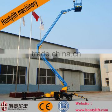 CHEAP CE china supply mini truck mounted boom lift / trailer mounted boom lift