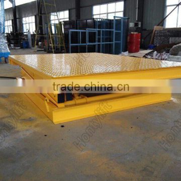 Fixed hydraulic scissor lifting platform made by china manufacturer