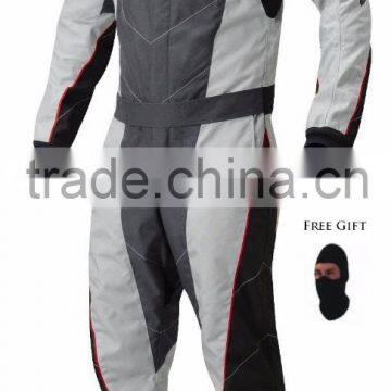 Professional Red Shoulders Go Kart Customized Karting Wear Racing Suit